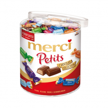 Merci Petits Chocolate Collection, 7 Sorten, einzeln verpackt, ca. 167 Stück
